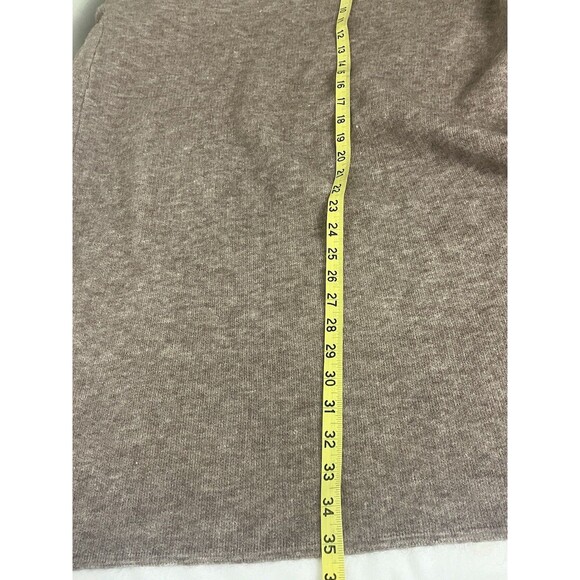 Aha Selected Duster Cardigan Sweater Open Long Womens One Size Brown Super Soft - Picture 8 of 9